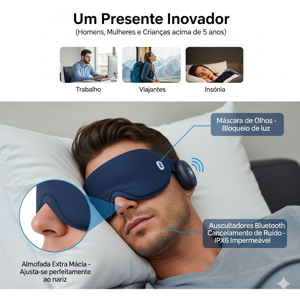 DeepSleep Sound - Máscara Inteligente